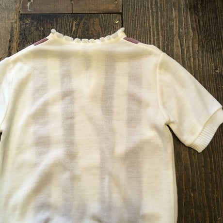 [USED] かわいい♡ラメ入り S/S ニット