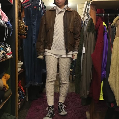 [USED] real leather!G-1 TYPE JKT