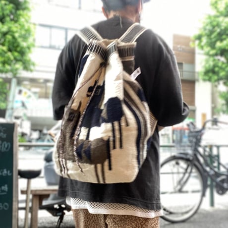 [USED] 馬柄🐴ラグ リュック