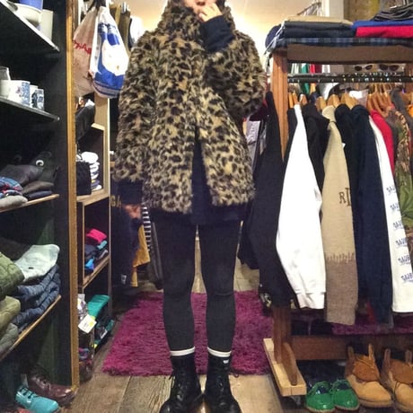 [USED] レオパードファーJKT