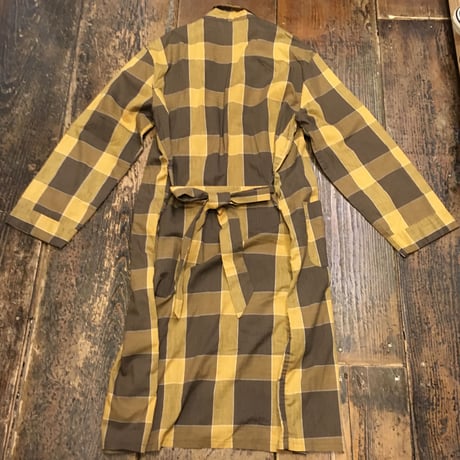 [USED] 60's~70's BRENT チェックガウン