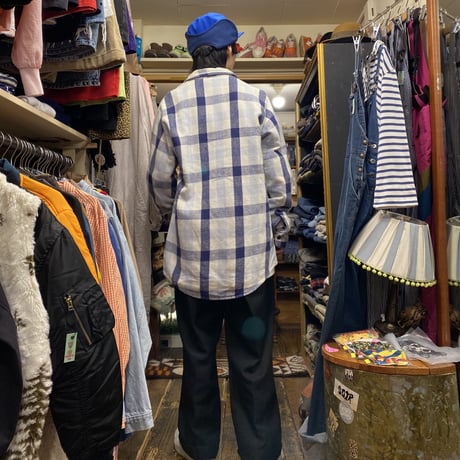 [USED] "Sears" CHECK HEAVYネル♡