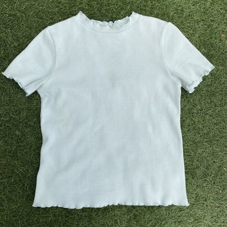 [USED] くるくる リブ TOPS