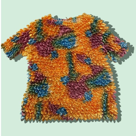 [USED] 総柄 POPCORN TOPS