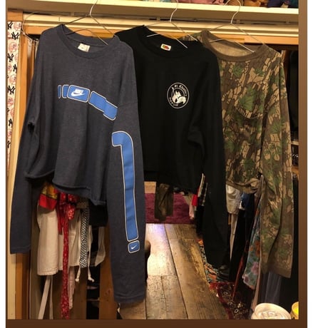 [GARDEN-works ] SHORT  ロンTee  胸プリ "PUB & GRILL"