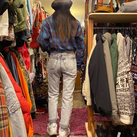 [USED] 80's ARIZONA JEAN SLIM PANTS！