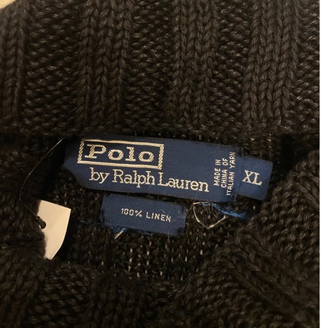 [USED] POLO Ralph Lauren タートル リブニット