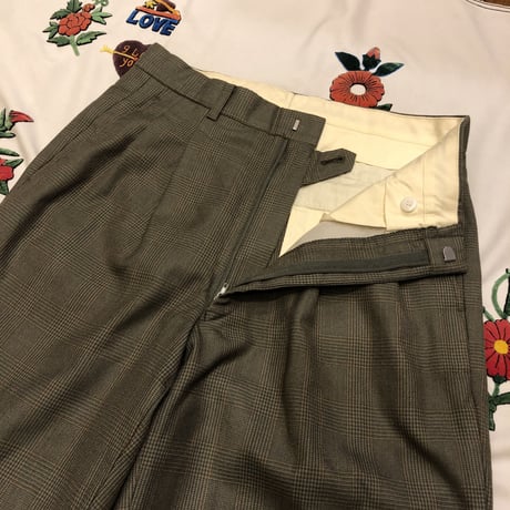 [USED] グレンチェックスラックス♡