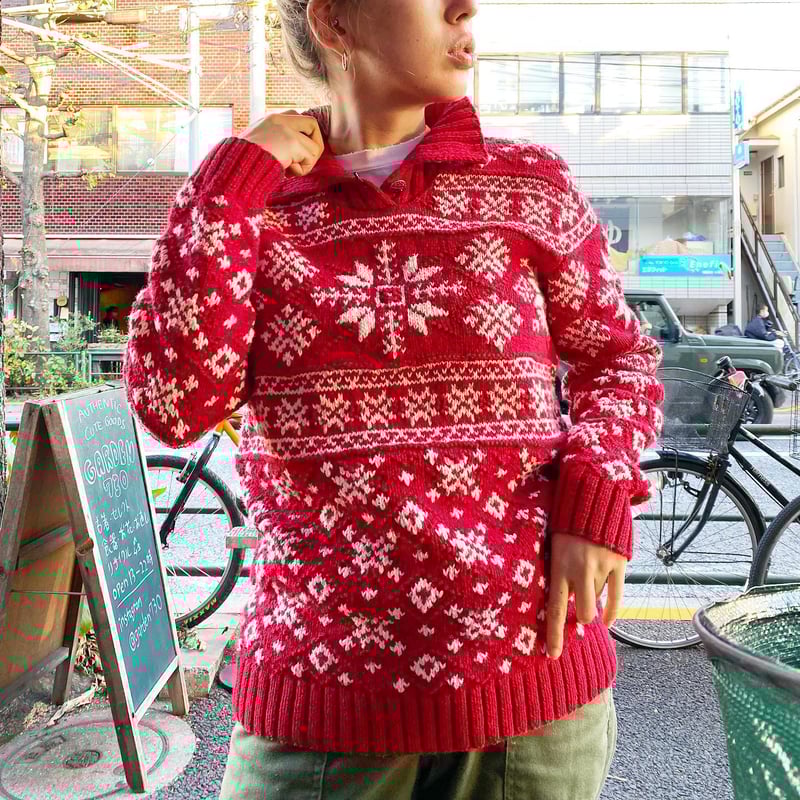 USED]LAUREN Ralph Lauren ノルディック柄ニット | garden730