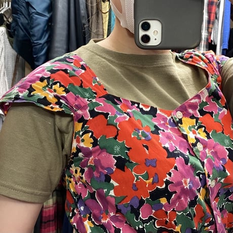 [USED] 花柄🌼COTTON ワンピース