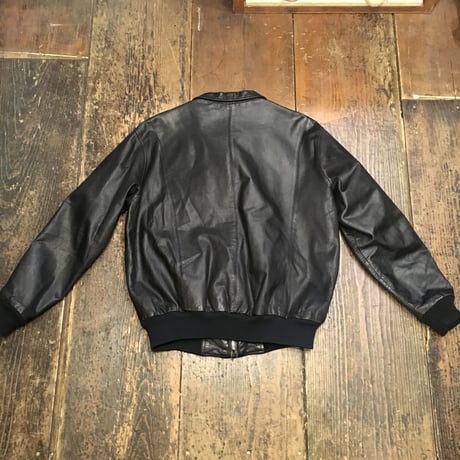 [USED] real leather リバーシブル JKT