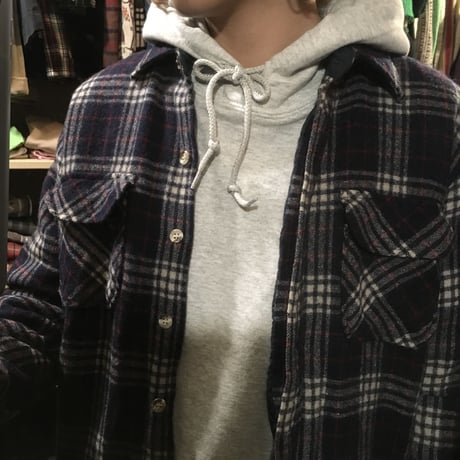 [USED] 裏地つき！肉厚WOOL シャツ
