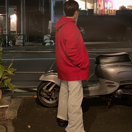 [USED] RED WooL ダッフルコート
