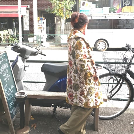 [USED] vintage  ゴブラン織りコート