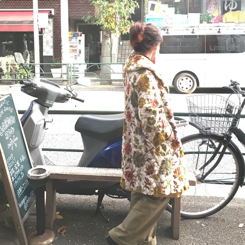 melangeメラーンジュ　ゴブラン織り　バイキング柄コート 名無｜MELANGEのその他アウターを使ったコーディネート - WEAR