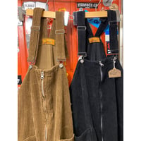 [NAUGHTY] STAGGERED CORD. ZIP OVERALL