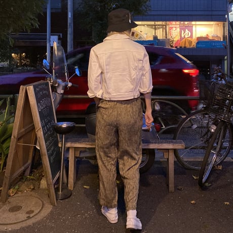 [USED] made in U.S.A. ストライプ EASY PANTS！