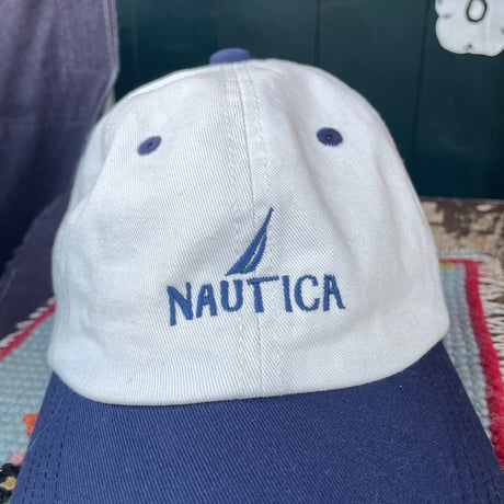[USED] ”NAUTICA” ロゴコットンCAP