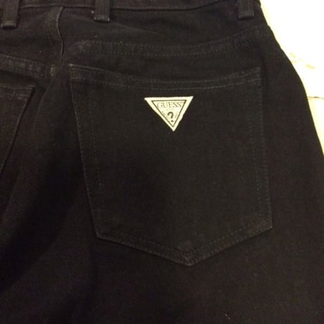 [USED] GUESS BLACKデニムパンツ