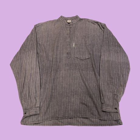 [USED] ストライプコットンSHIRTS / BIGサイズ