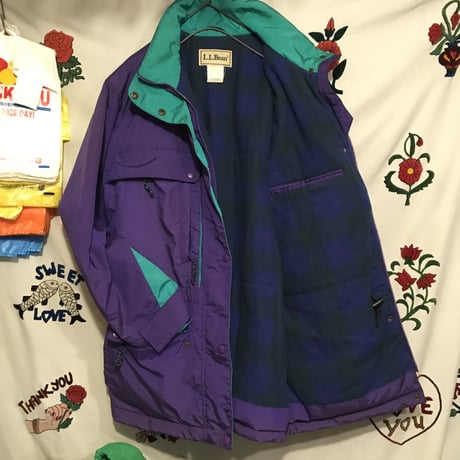 [USED]  L.L.Bean 綿入り ナイロンJKT