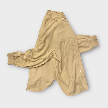 [USED] 80's IVORY SILK SHIRTS