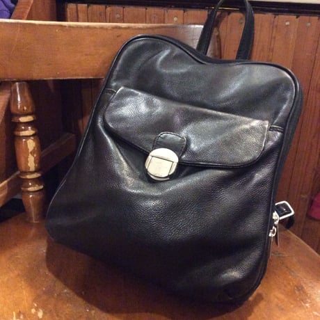 [USED] BLACK レザーリュック
