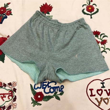 [USED] ミントグリーン SWEAT SHORTS