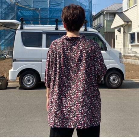 [USED] 花 柄オープンシャツ💐
