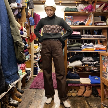 [USED] アーガイルタートルKNIT♦️