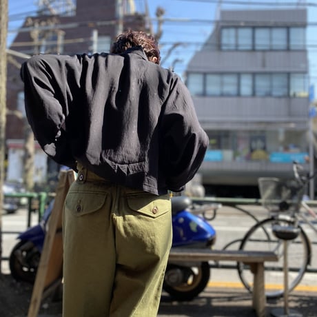 [USED] vintage フロントホック ブラウス