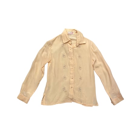[USED] vintage CHINA Silk shirt🇨🇳