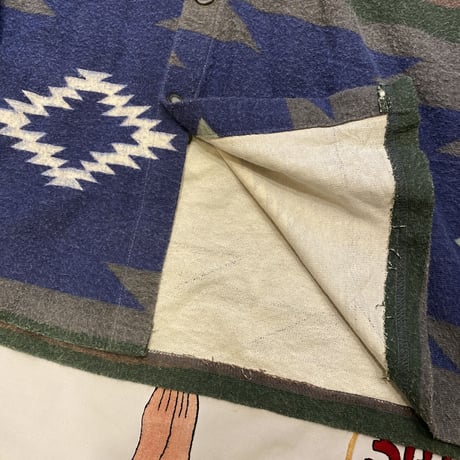 [USED] BiG size♡ネイティブ柄 COTTON シャツ
