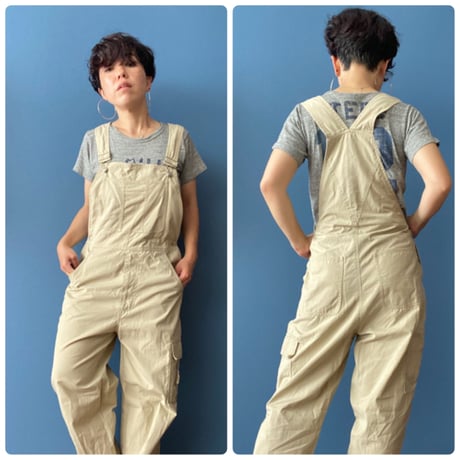 [USED] cotton オーバーオール