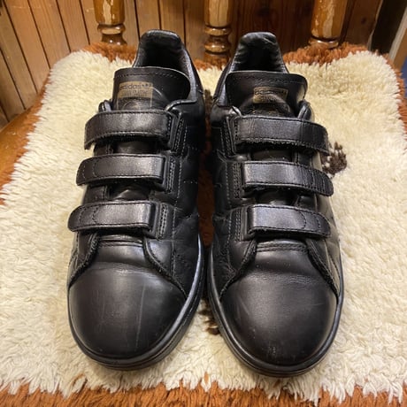 [USED] adidas STAN SMITH ベルクロ BLACK!!