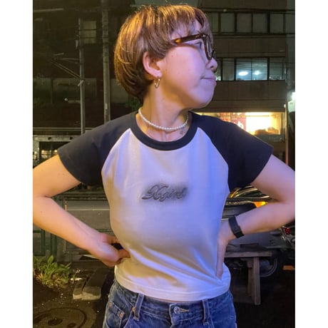 [USED] X-girlトリムTee