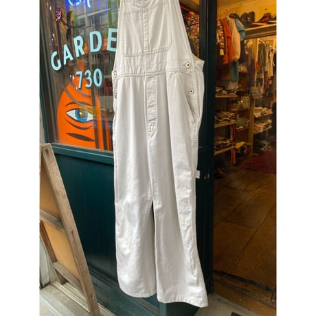 [USED] OLD GAP WHITE オーバーオール