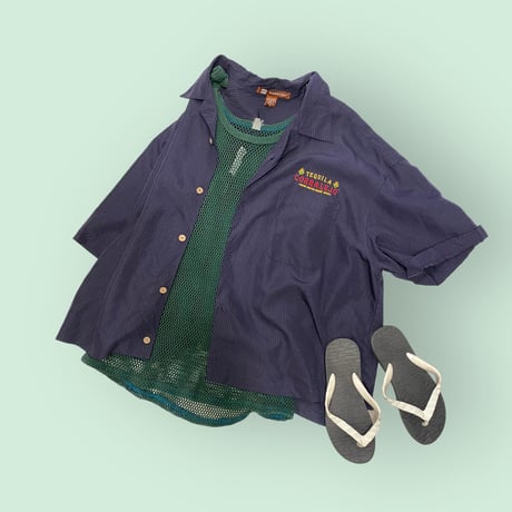 [USED] TEQUILA レーヨン SHIRTS