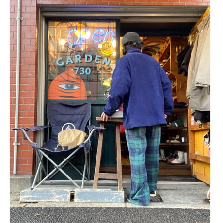 [USED] GREEN チェックネルパジャマPANTS