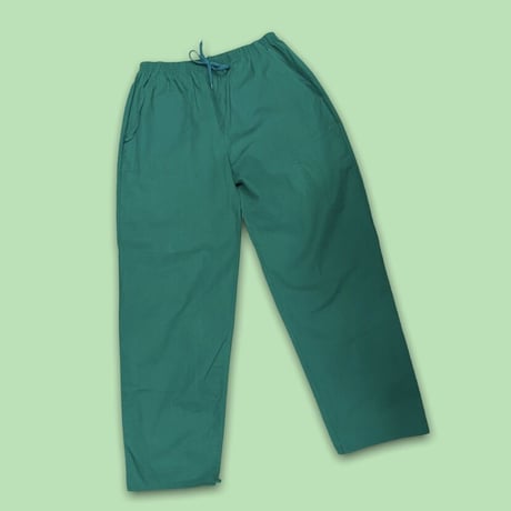 [USED] ITALY GREEN イージーパンツ