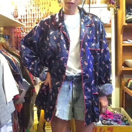[USED] パジャマ TOPS ペイズリー