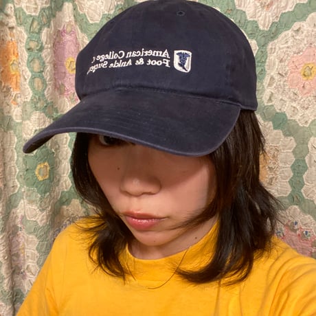 [USED] adidasボディのネイビーCAP