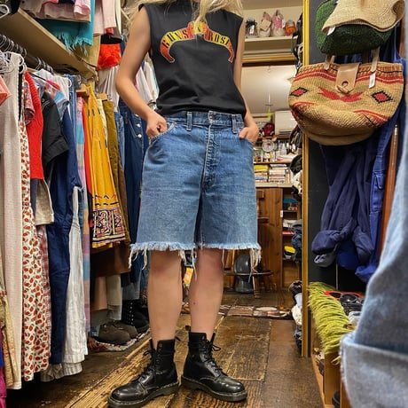 [USED] Levis 26505 CUTOFF DENIM / W31 made in USA！
