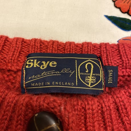 [USED] 真っ赤なケーブルニットCARDIGAN♡