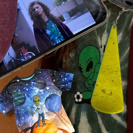 [USED]ダンシング エイリアン Tee👽👾🪐