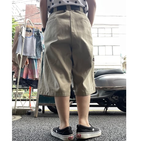 [Gardenworks] Re-make Dickies セルフォンポケット 膝下ショーツ W32