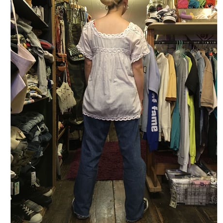 [USED] ゆった〜りWhite Cotton チュニック