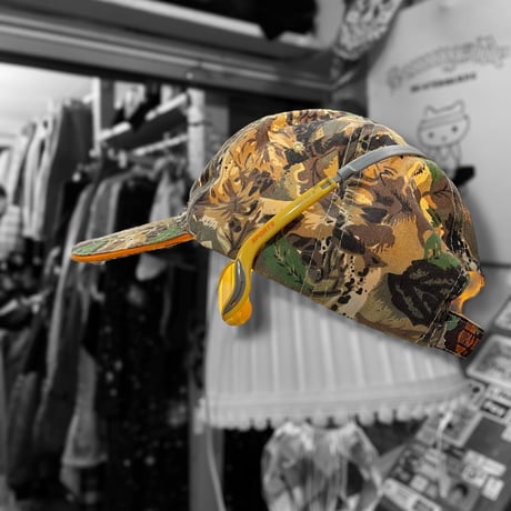 [USED] NAPA outdoor camo柄 cap 🍊
