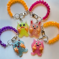 [BENICOTOY] 輪っか付き とぅるキラ キーホルダー