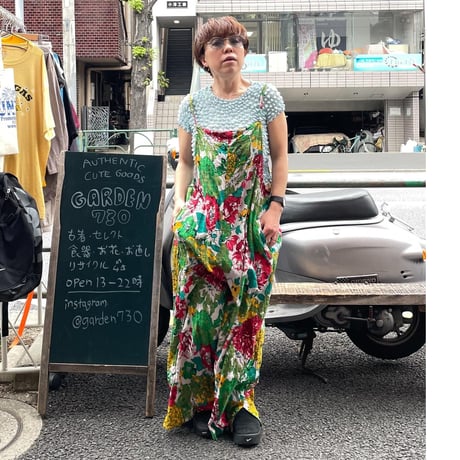 [USED]花柄All in one🌼